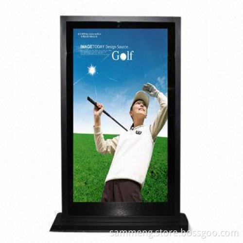 65-inch HD Android Solution Floor Standing LCD Digital Signage with 1,920 x 1,080 Pixels Resolution